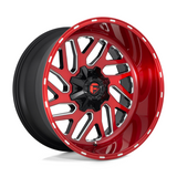Fuel 1PC D691 Triton Candy Red Milled 20x10 4X4
