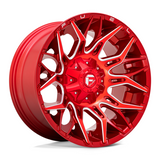 Fuel 1PC D771 Twitch Candy Red Milled 22x10 4X4