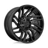 Fuel 1PC D775 Typhoon Matt Black 22x10 4X4