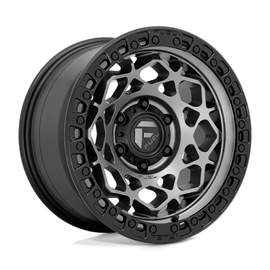 Fuel 1PC D784 Unit Gun Metal Matt Black Ring  17x9 4X4