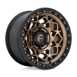 Fuel 1PC D785 Unit Bronze Matt Black Ring  17x9 4X4