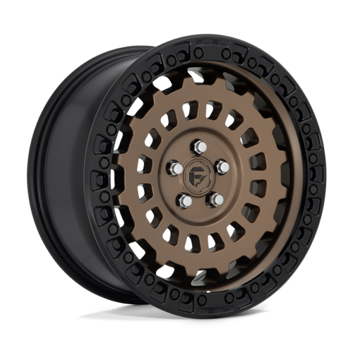 Fuel 1PC D634 Zephyr Matt Bronze Black Bead Ring 17x9 4X4