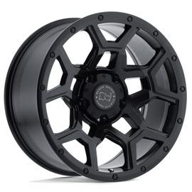 Black Rhino Overland Matt Black 17*9.5  4*4