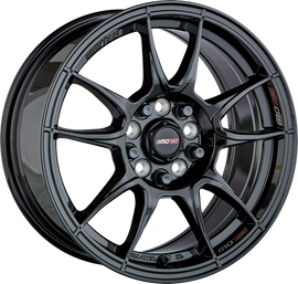 Motec Wheels Nitro (MCR1) Schwarz Glanzend  16*7,5