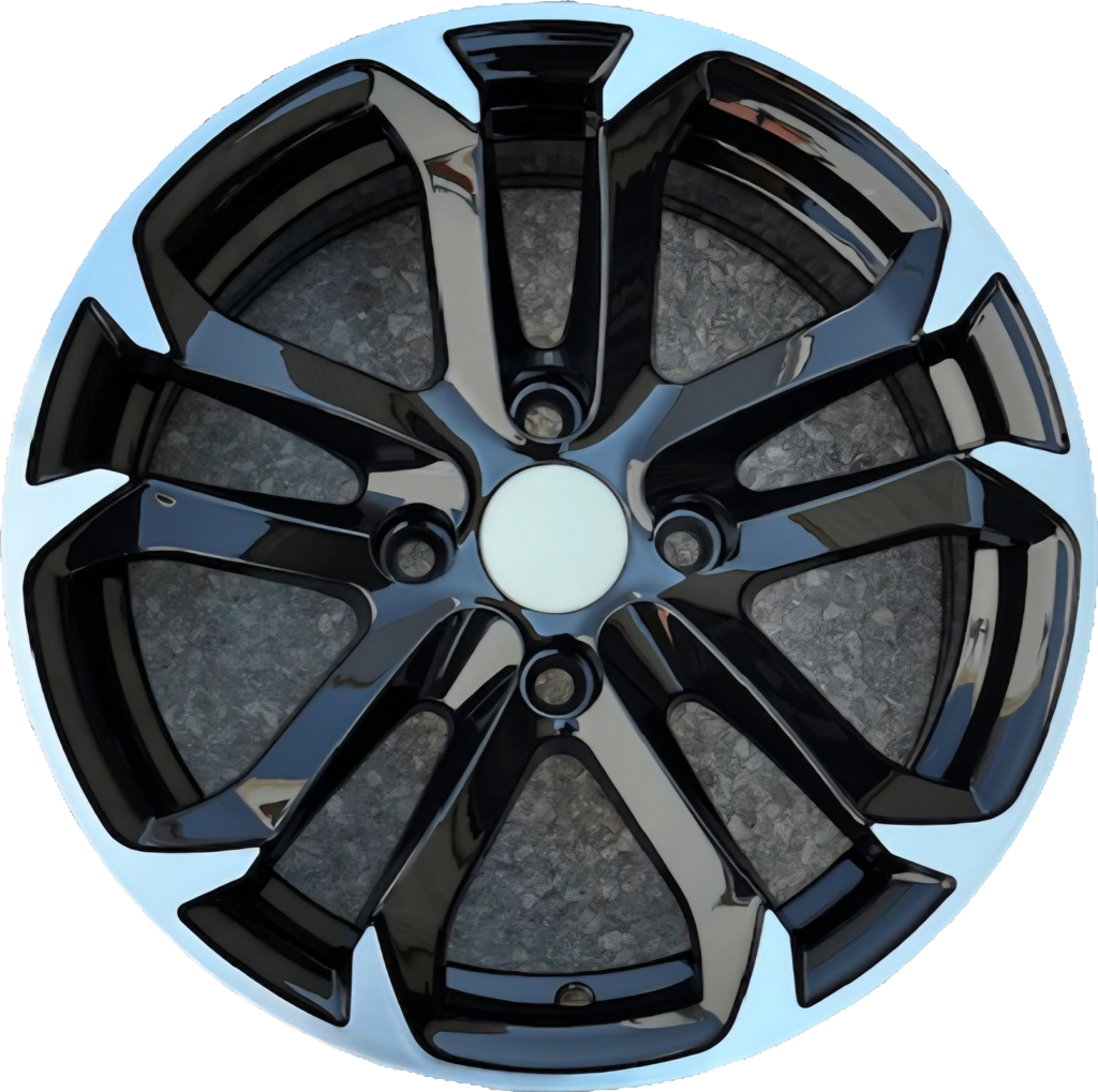 Replica for PEUGEOT 5716 Black Polish 15*6.5