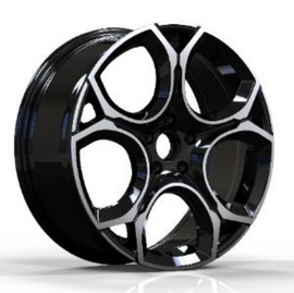 Replica for VW 8030 Black Gloss 18*7.5