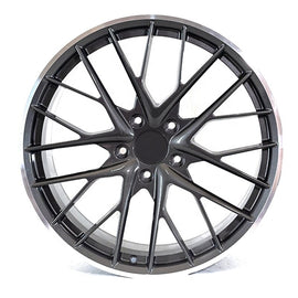 Replica for PORSCHE 5541 Matt Anthracite Diamond Lip   20*9.5