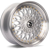 79Wheels SV-E SILVER POLISHED LIP 16*7