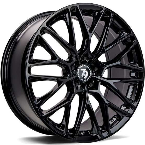 79Wheels SV-P GLOSS BLACK 19*8.5