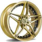 79Wheels SV-AR GLOSS GOLD BLACK MILL 19*9,5