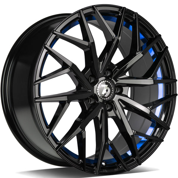 79Wheels SV-C GLOSS BLACK BLUE BARREL 19*8,5