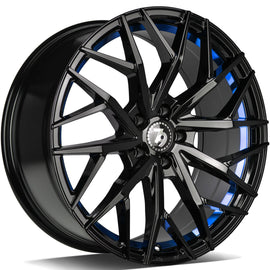 79Wheels SV-C GLOSS BLACK BLUE BARREL 19*8,5
