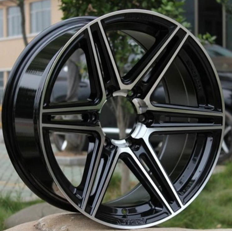 Replica 4x4 609 Black Polish 17*8,5