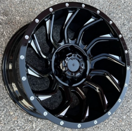 Replica for 4x4 IWX09 Black Polish 20*9