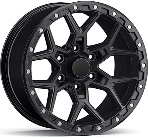 Replica for 4x4 IWX05 Black Matt 17*9