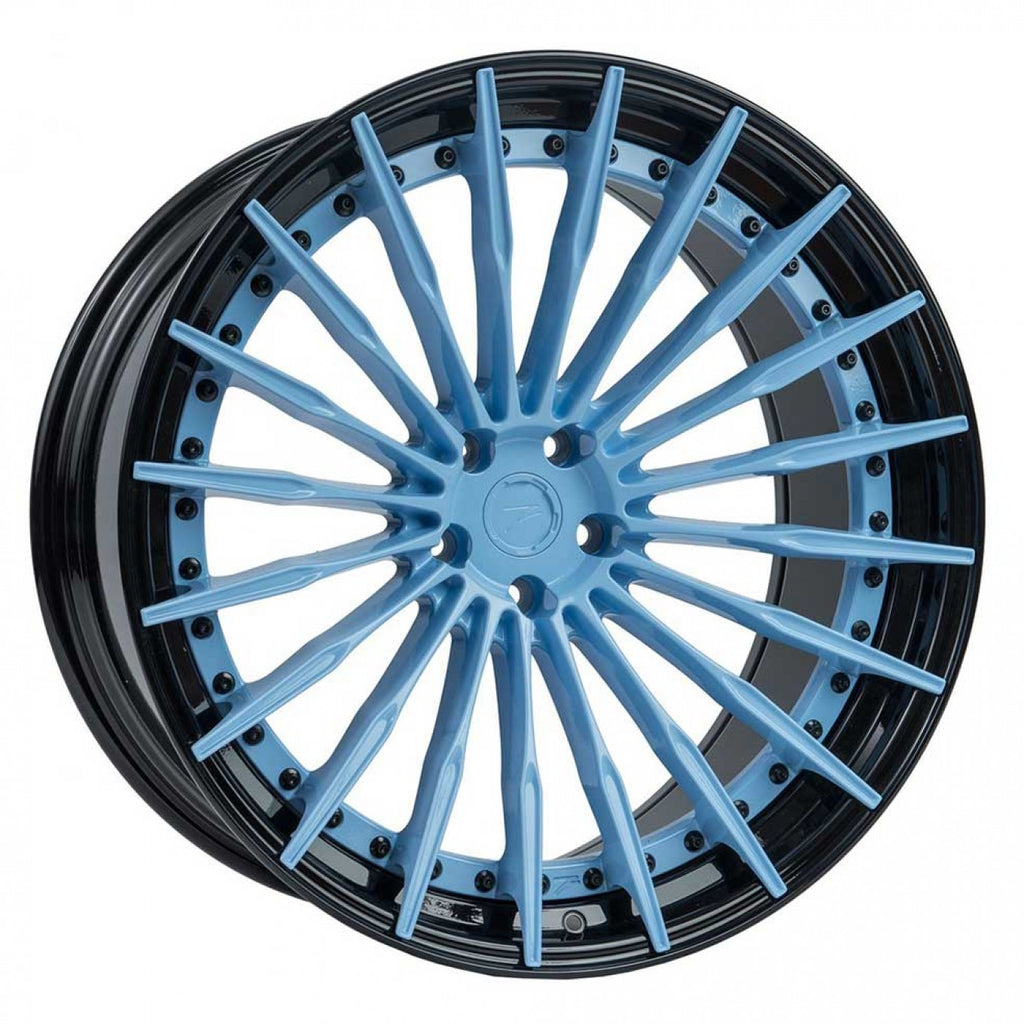 Z Performance ZP.MODULAR 2 Baby Blue / Gloss Black Lip 20*9