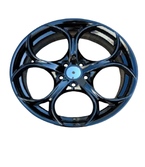 Replica for Alfa Romeo 583 Black Polish 18*8