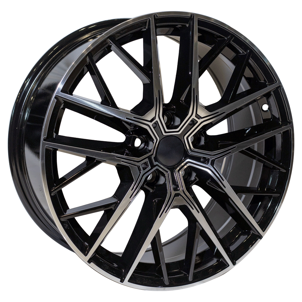 Replica for BMW 8392 Black Polish 18*8