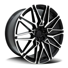 Replica for BMW 1393 Black Polish 20*10