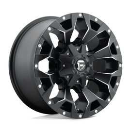 Fuel 1PC D546 Assault Matt Black Milled 17x8.5 4X4