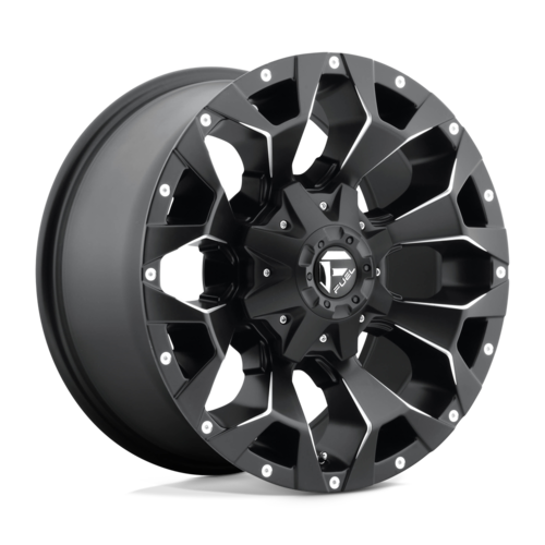 Fuel 1PC D546 Assault Matt Black Milled 18x9 4X4