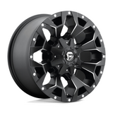 Fuel 1PC D546 Assault Matt Black Milled 18x9 4X4