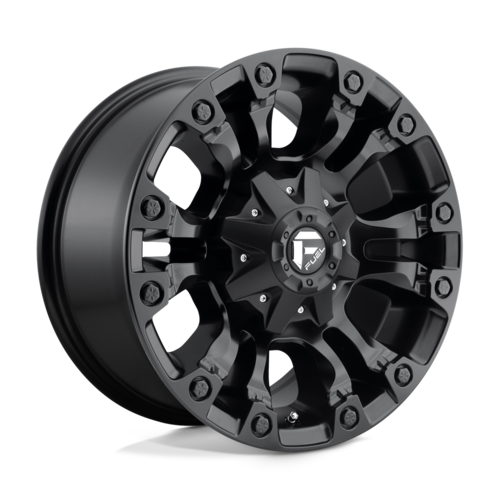 Fuel 1PC D560 Vapor Matt Black 17x10 4X4