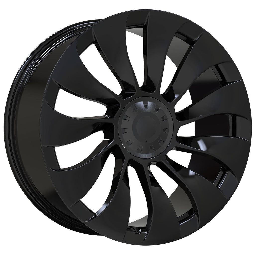 Replica for TESLA 004 Matt Black 20*9.5