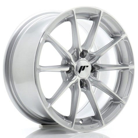 Japan Racing Wheels JR37 Silver Machined Face 15*7