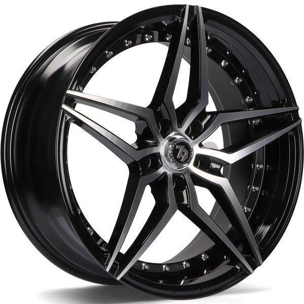 79Wheels SV-AR GLOSS BLACK POLISHED FACE 19*8,5 - D-elastikashop