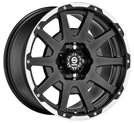Sparco Wheels Dakar 16*5,5 Matt Black Lip Polished Rivets - D-elastikashop