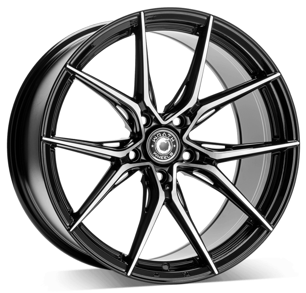 WrathWheels WFX GLOSS BLACK POLISH 17*7.5 - D-elastikashop.gr