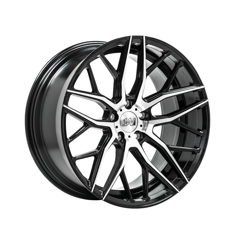 1AV WHEELS ZX11 Black Polish 20*10 - D-elastikashop