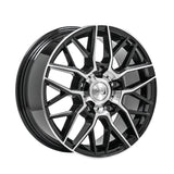 1AV WHEELS ZX11T TRANSIT Black Polish 18*8