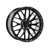 1AV WHEELS ZX2 GLOSS BLACK 18*8