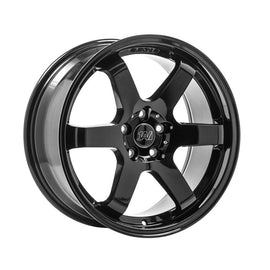 1AV WHEELS ZX6 GLOSS BLACK 18*8,5 - D-elastikashop