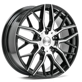 1AV WHEELS ZX11T TRANSIT Black Polish 20*8