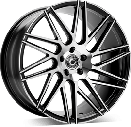WrathWheels WF4 GLOSS BLACK POLISHED FACE 20*10 - D-elastikashop