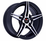 DCENTI RACING STW567 Black Polish 15*6,5