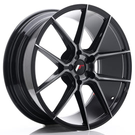 Japan Racing Wheels JR30 Black Brushed Tinted Face 20*8.5