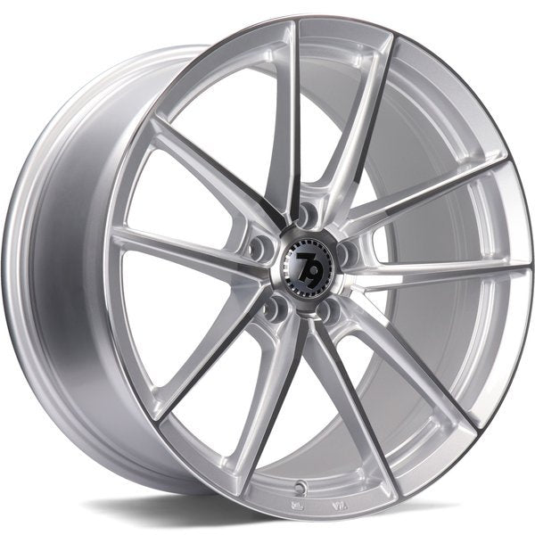 79Wheels SCF-A SILVER POLISHED FACE 19*8,5