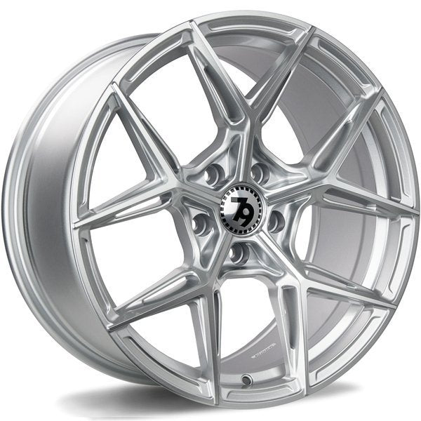 79Wheels SCF-B SILVER POLISHED FACE 19*8,5