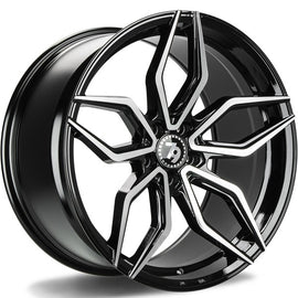 79Wheels SCF-D BLACK POLISHED FACE 19*9.5