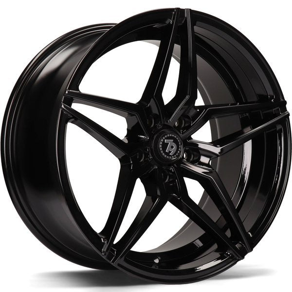 79Wheels SV-A GLOSS BLACK 17*7.5