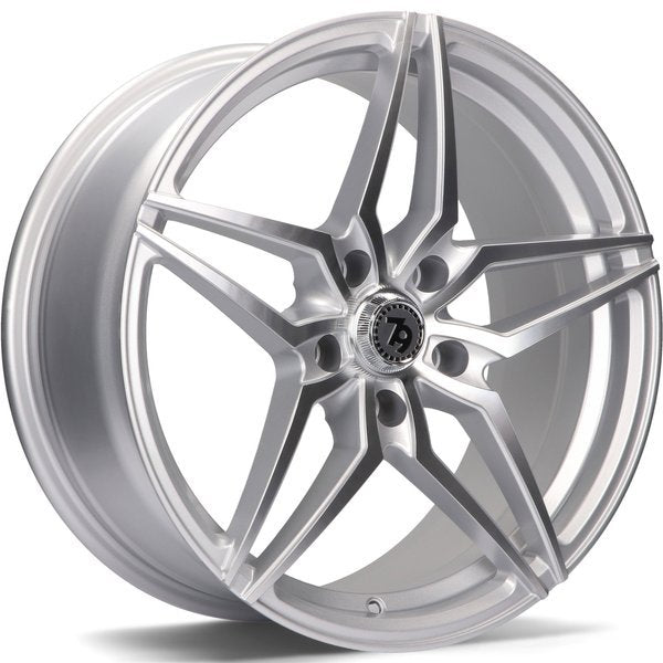 79Wheels SV-A SILVER POLISHED FACE 18*8
