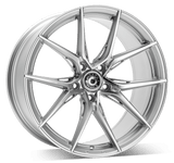 WrathWheels WFX BRIGHT SILVER POLISHED FACE 17*7.5