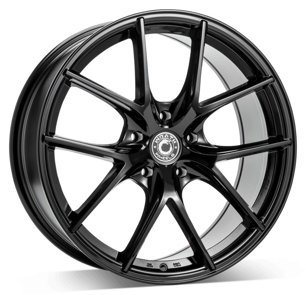 WrathWheels WF11 GLOSS BLACK 18*8 - D-elastikashop.gr