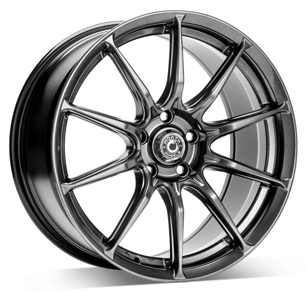 WrathWheels WF12 HYPER BLACK 18*8.5 - D-elastikashop.gr