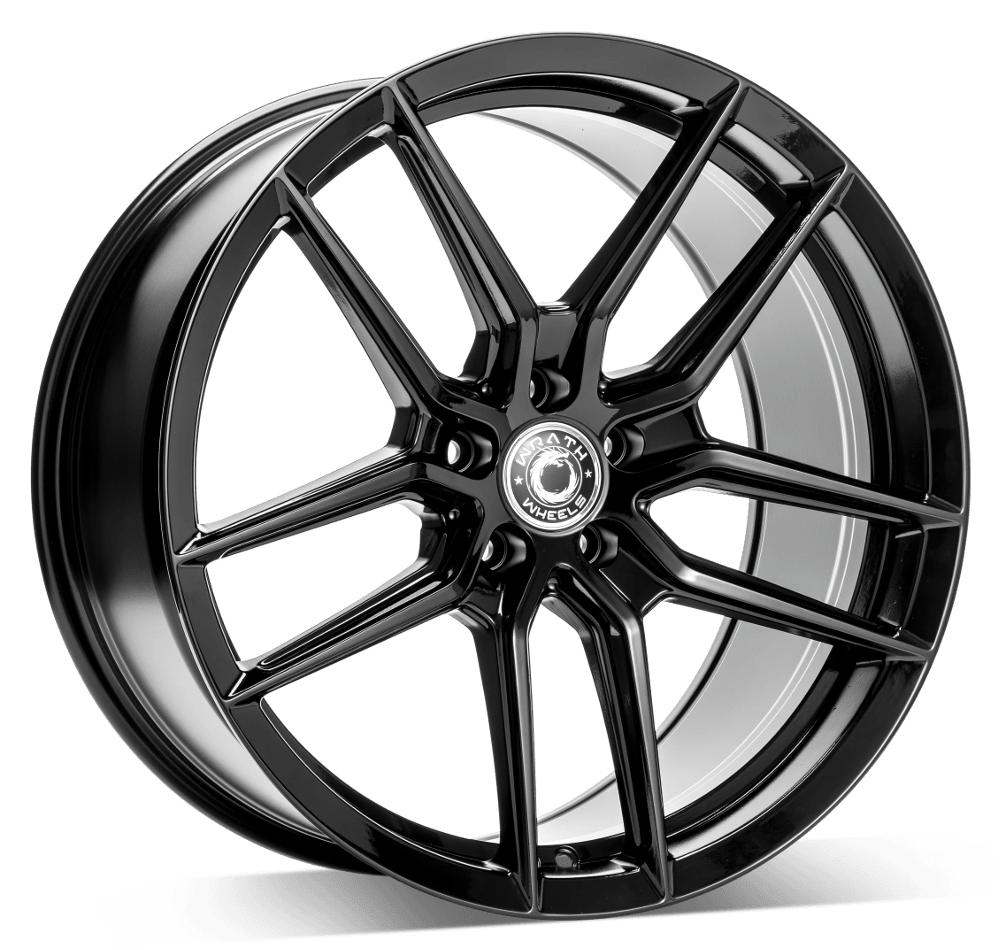 WrathWheels WF14 GLOSS BLACK 18*8 - D-elastikashop.gr