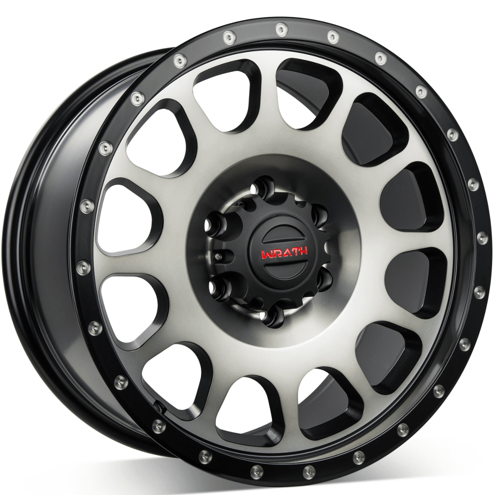 WrathWheels WT1 BLACK LIGHT GOLD POLISHED 18*9 4x4 - D-elastikashop.gr
